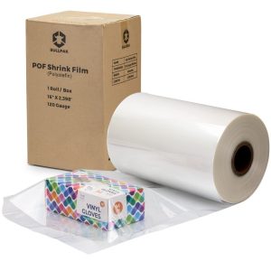Plastik POF shrink wrap untuk kemasan makanan dan produk retail